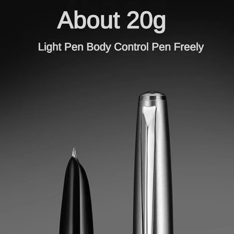 Jinhao 911 Fountain Pen Luxury All-Steel Body Elegant Calligraphy Writiing Ink Pens EF Nib Business School Supplies Stationery