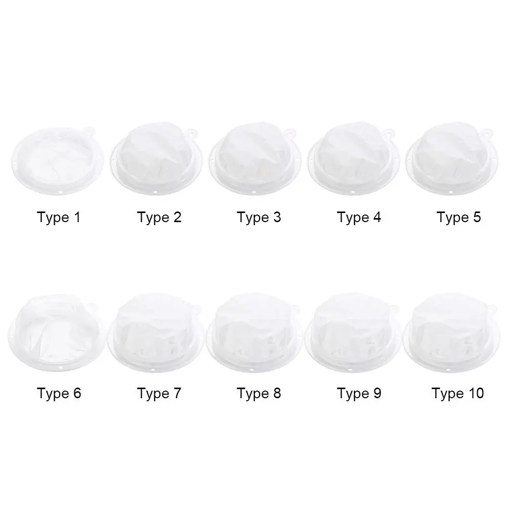 13/15cm 100-450 Mesh Nylon Filter Stainless Steel Funnel Strainer For Fruit Milk Chinese Medicine Oil White Wine Boiled Water