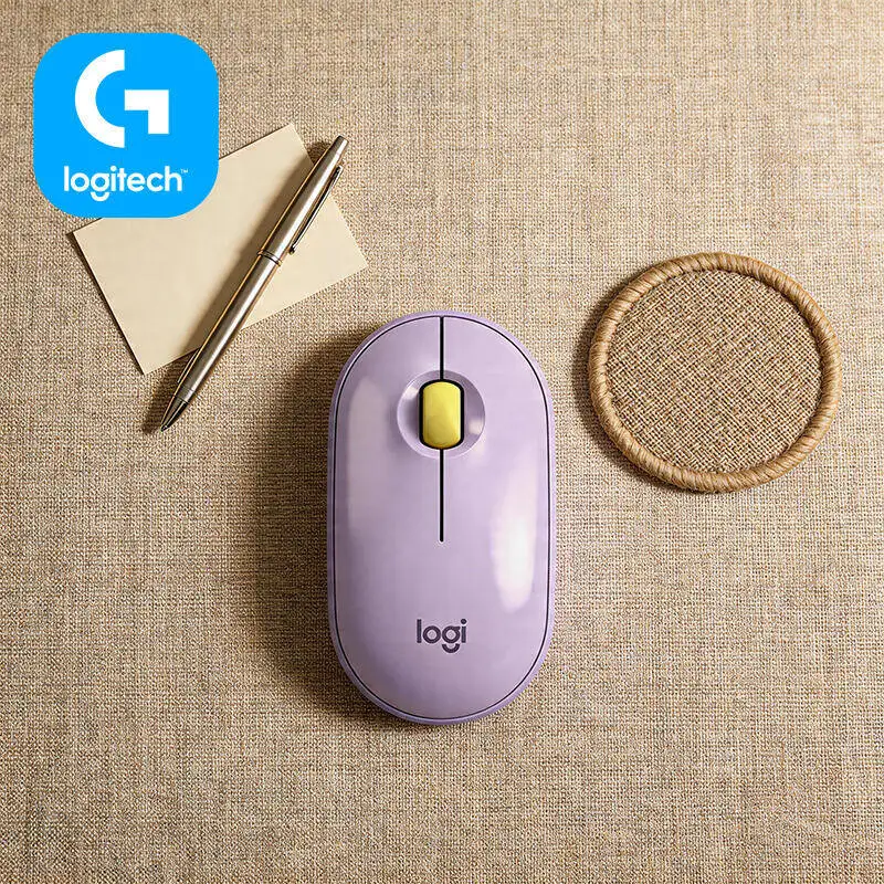Logitech M350 Ergonomic Silent Mouse - Comfort Palm Support, Quiet Clicks, USB Storage, 10m Range, Home Office Use