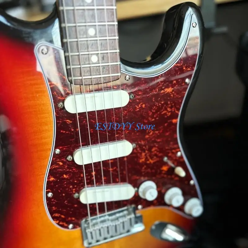 G6DE Premium Guitar Pickguards Detachable Impacts Resistant Guitar Surfaces Guard for Strats Various Color