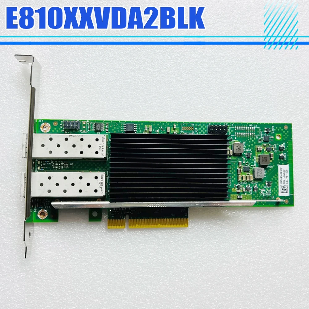 

Для Intel E810-XXVDA2 PCIE 25G двойная 10-гигабитная сетевая карта E810XXVDA2BLK