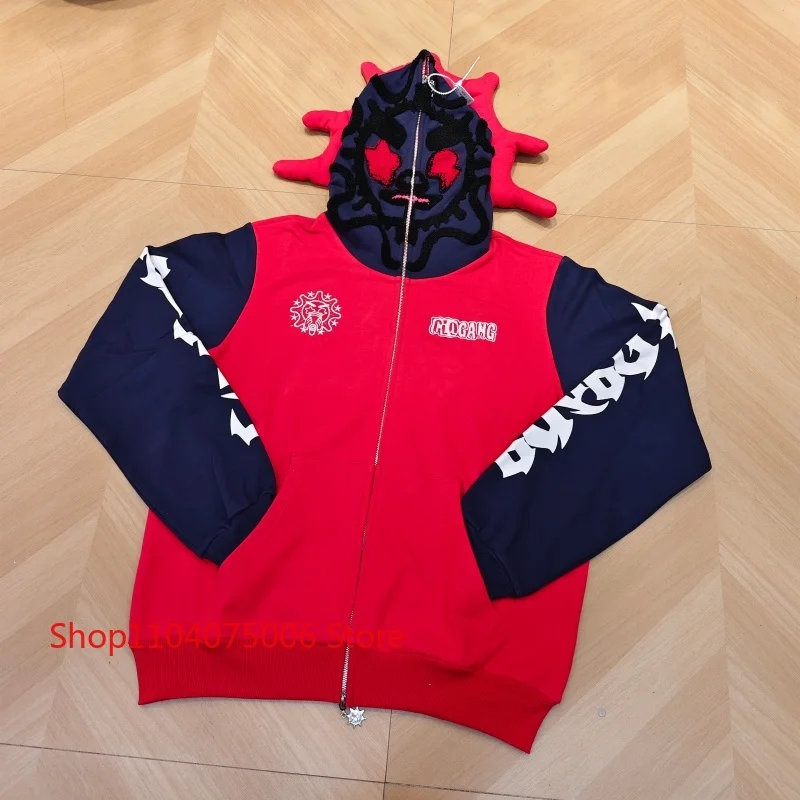 للجنسين Glo Gang هوديي الشارع أزياء التطريز شعار سميكة الدافئة البلوز الخريف الشتاء عارضة السترة تصميم جديد