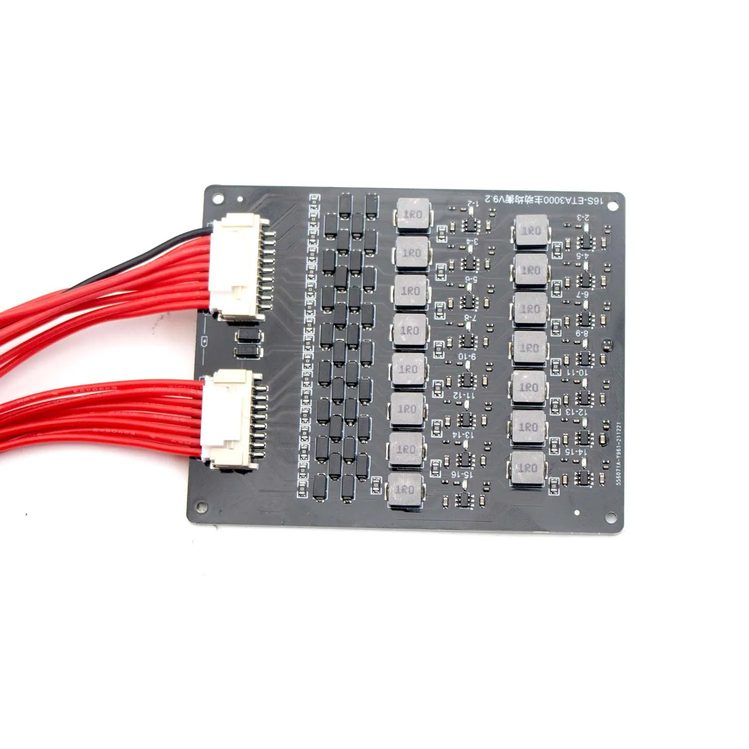 Bateria de lítio 1.5a equalizador ativo placa balanceadora 6s 7S 8S 10S 13S 14S equilíbrio de transferência de energia li-ion lifepo4 bms 24v 36v 48v