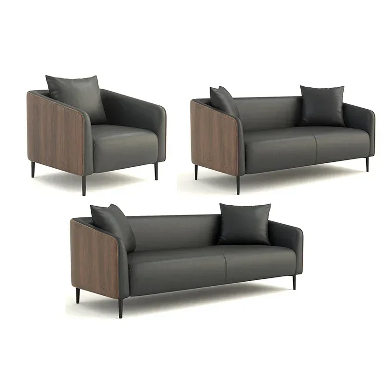 Moderne fauteuil uit het midden van de eeuw Unieke make-up Zwart Waterdicht Lezen Rookwolken Woonkamerbanken Uniek Muebles Uniek meubilair