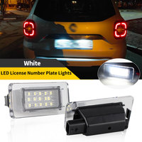 2PCS White LED License Plate Light Lamp For Nissan Serena C27 2016-2018 Altima 2019-2020 Suzuki Landy 2016-up Dacia Duster 2018