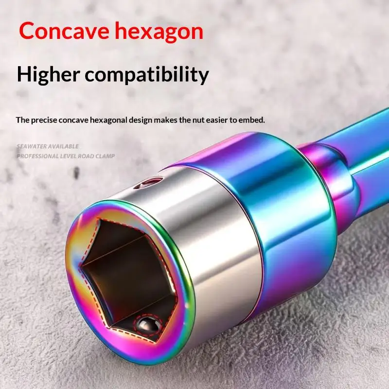 Easy Operate Metal Ratchet Socket Batch Adapter 2/3/5Pcs Hex Shank Wrench Tools for Household DIY Handcraft Projects