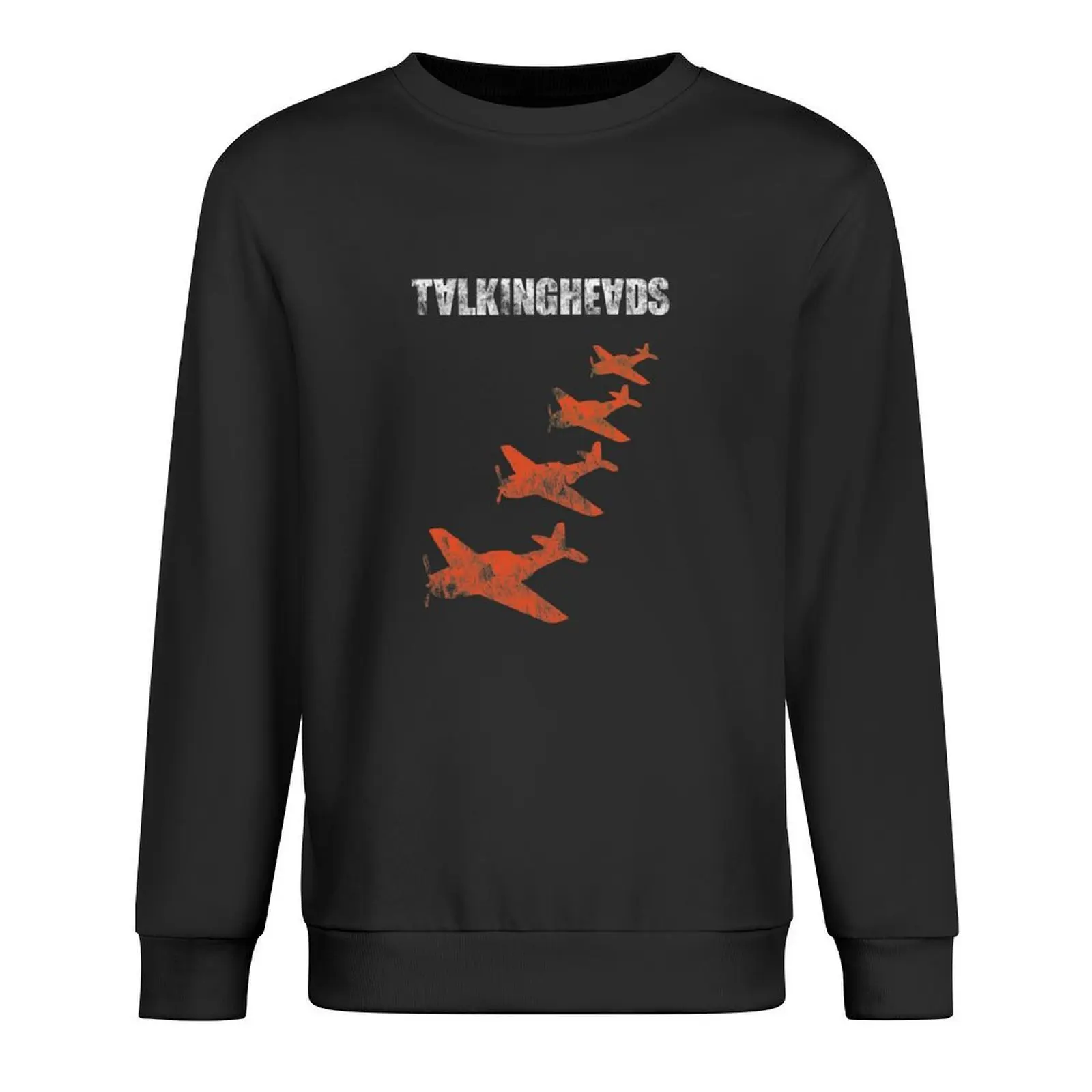 

Talking Heads Planes - distressed Pullover tracksuit men men's sweat-shirt aesthetic clothing autumn jacket men new sweatshirts