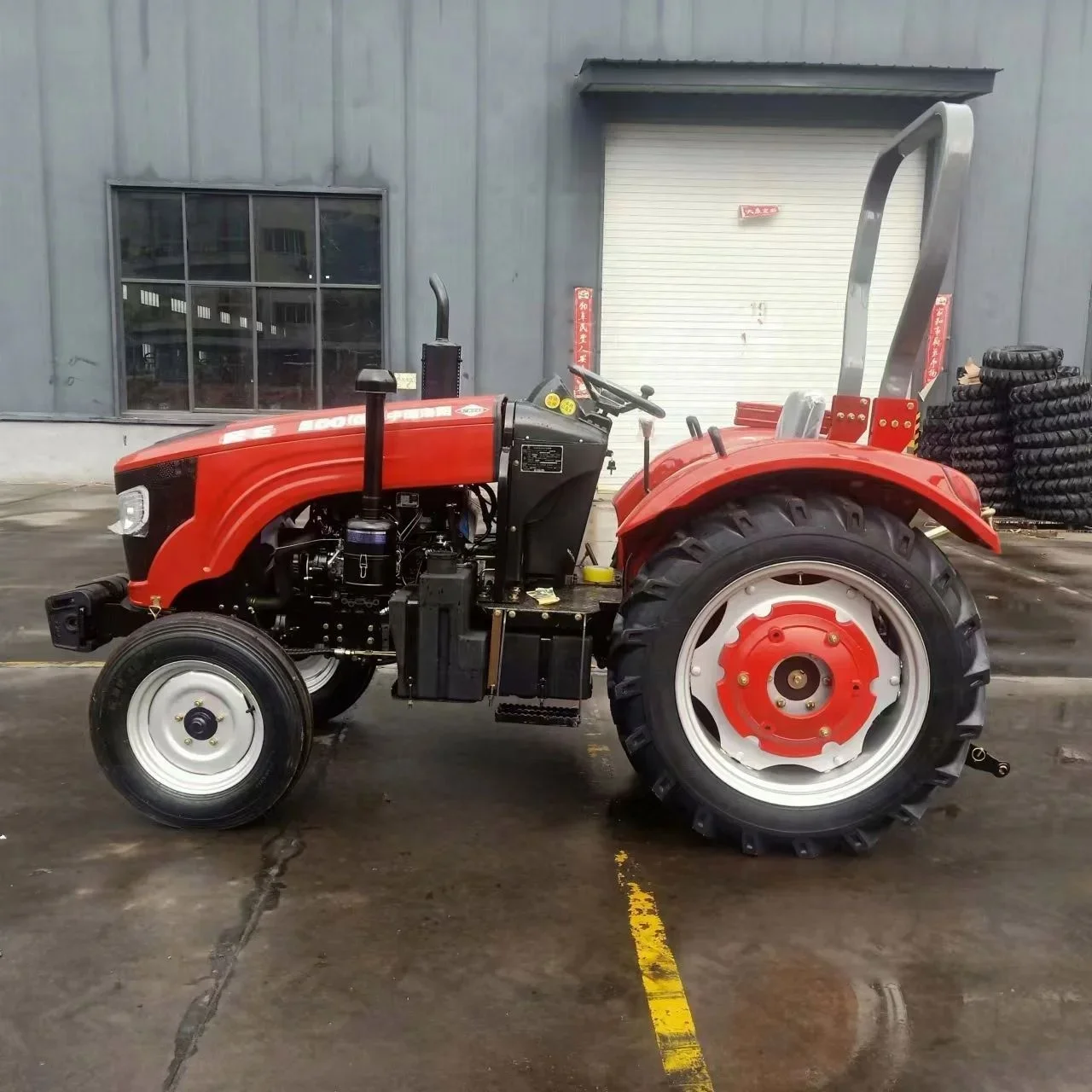 Factory  4Wd 4X4 50Hp 80Hp 90Hp Mini Tractors Agriculture Machinery Cheap Farm Tractor for Sale
