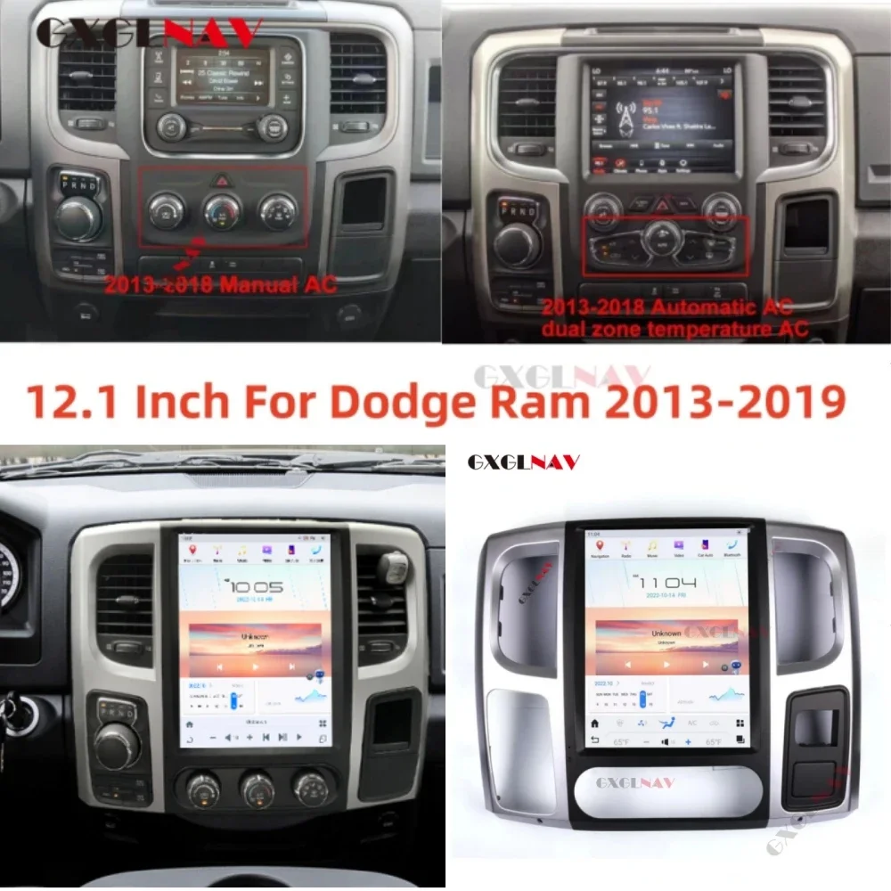 

Vertical Screen Qualcomm Android 11 Auto Radio For Dodge RAM 1500 2500 2013 - 2019 Car GPS Multimedia Player Head Unit Carplay