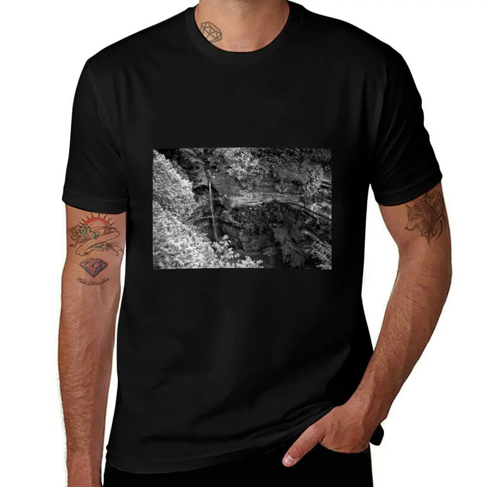 Wildcat Canyon Birds Eye View - Infrared T-Shirt Summer Casual Loose T-Shirt