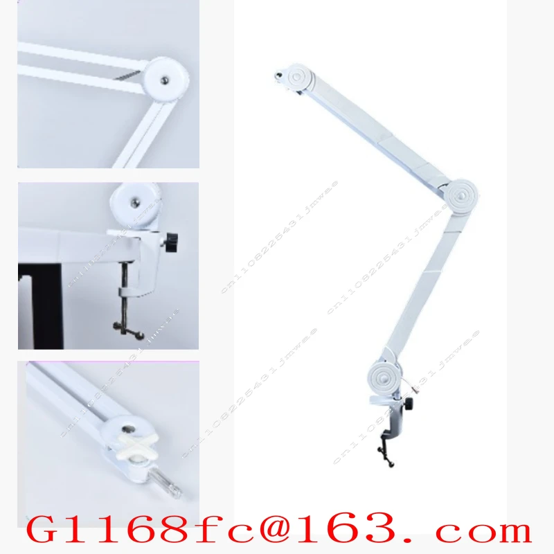 Cross-border Clip-on Microphone Cantilever Bracket Multifunctional Foldable Metal Live Broadcast Bracket