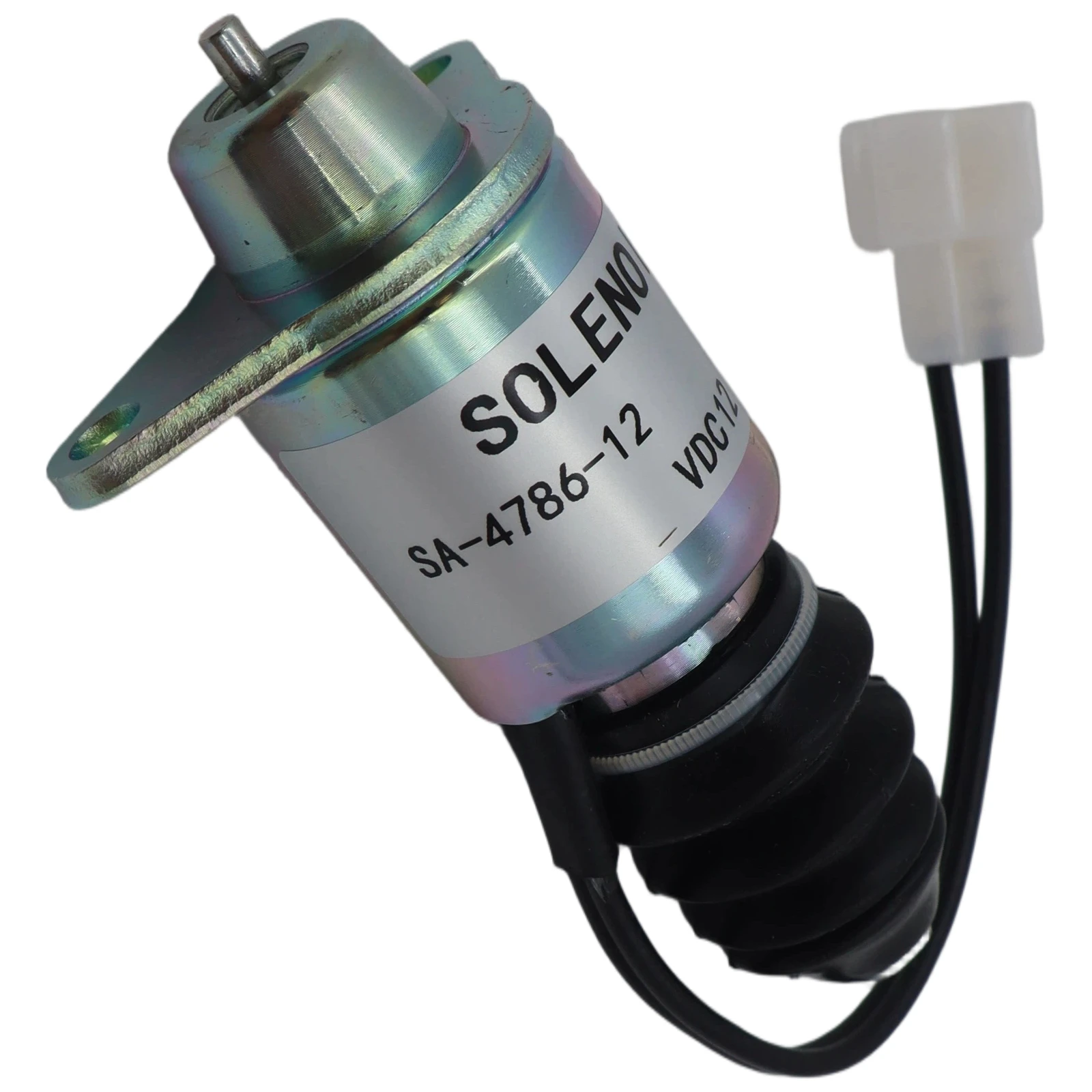 12V Solenoid valve SA-4786-12 Compatible for Yanmar Engine 2YM15 3YM30 3YM20 3JH5E 3JH4E 4JH4AE