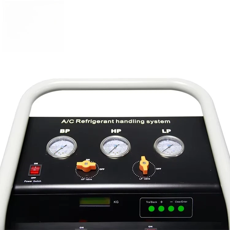 Auto Ac R134a Refrigerant Recycling Recovery Refill Machine R134yf Air Condition Management Station