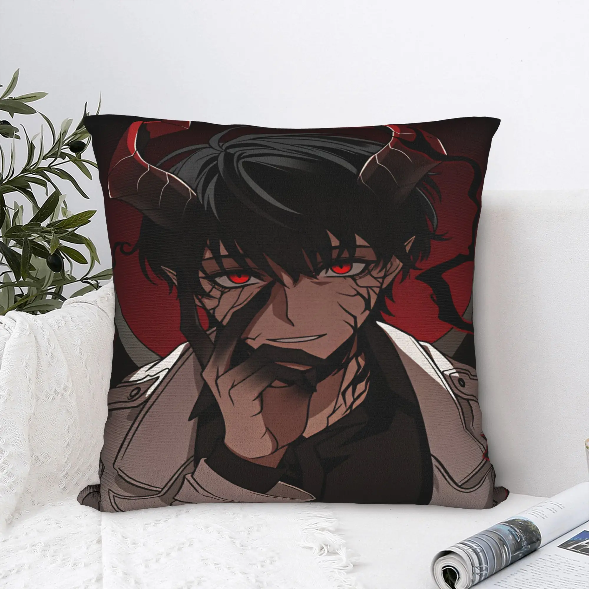 Omniscient Readers Viewpoint Pillow Case  Graphic Pillow Cover For Chair Sofa Home Decor Fashion Cushion Cover