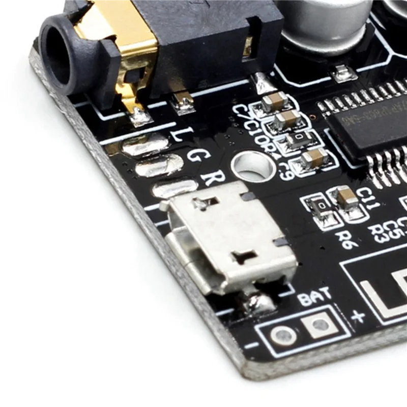 Y43A-VHM-314 Bluetooth Audio Receiver Board Bluetooth 5.0 Mp3 Lossless Decoder Board Wireless Stereo Music Module 50Pcs