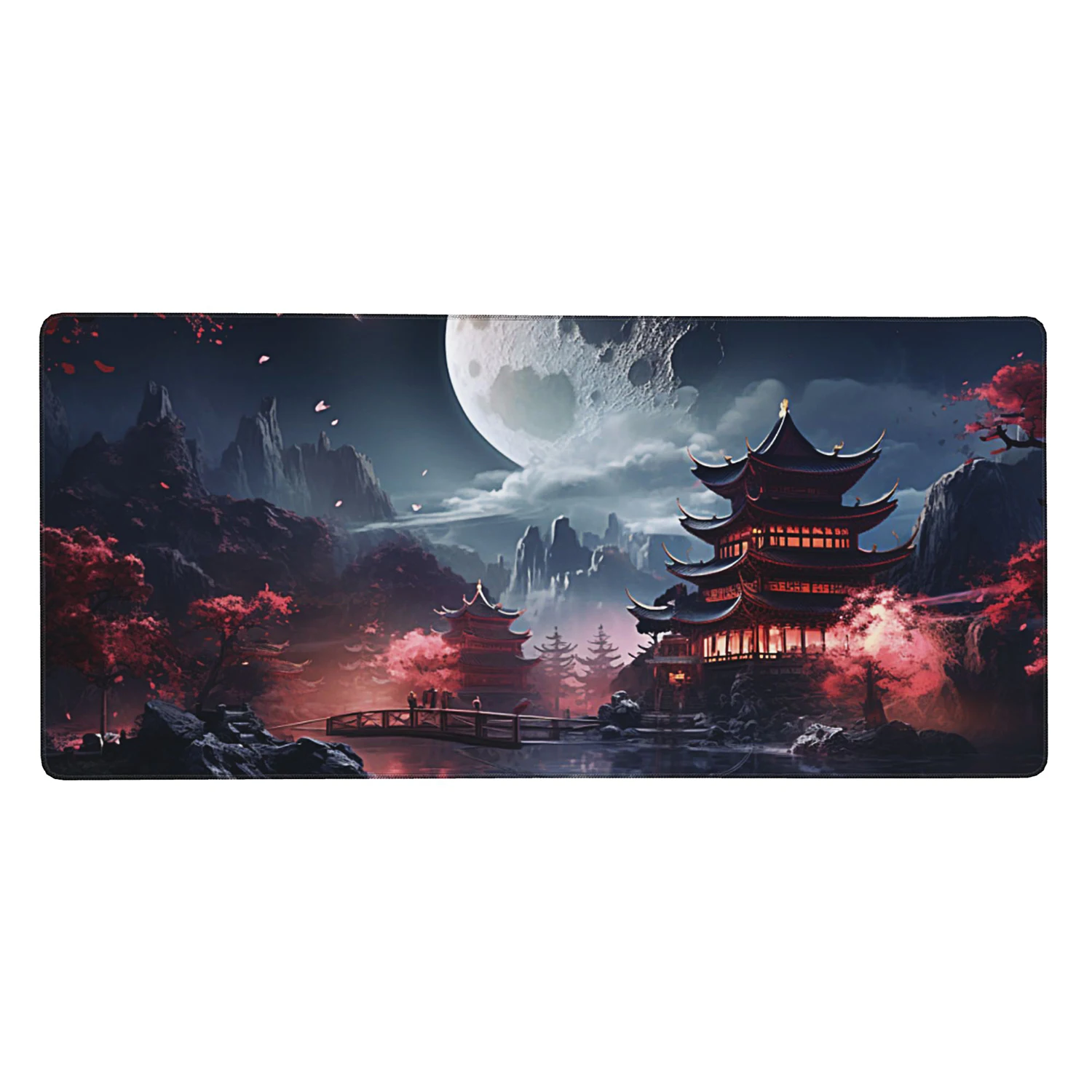 1PC Large Mouse Pad, Office Gaming Table Mat, Non-slip Rubber Base Washable Mouse Pad For Work, Gaming And Office