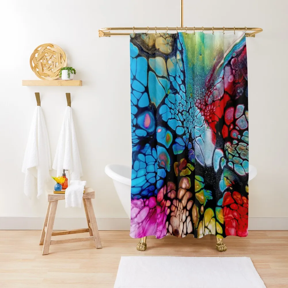 

For the love of color Shower Curtain Anime Shower Set For Bathroom Shower For Bathrooms Toilet Accessories Bathroom Curtain