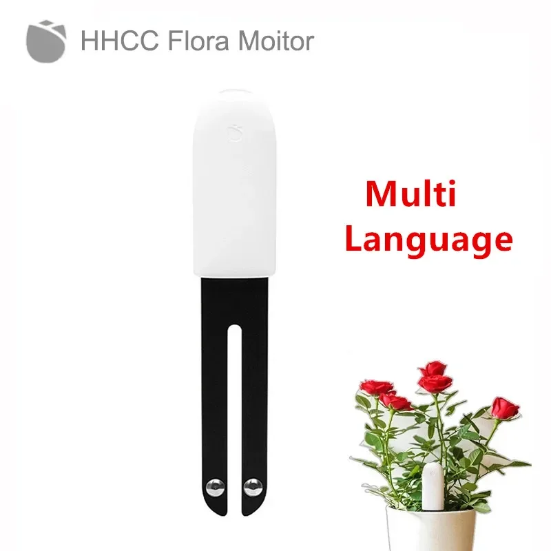 xiaomi HHCC Vegtrug Flora 4 in 1 Flower care Plant Soil Tester Light Temperature Tester Garden Soil Moisture Nutrient Monitor