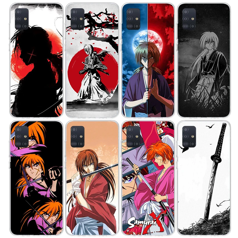 Rurouni Kenshin Anime Phone Case for Samsung Galaxy A51 A71 A41 A31 A21S A11 A01 A50S A70 A40 A30S A20E A20S A10S A6 A7 A8 A9 Pl