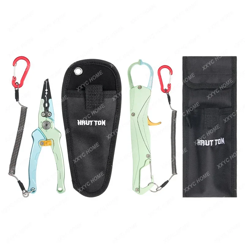 

Luya Multifunctional Fish Control Luya Pliers Set Portable Night Fishing Open Ring Missing Rope