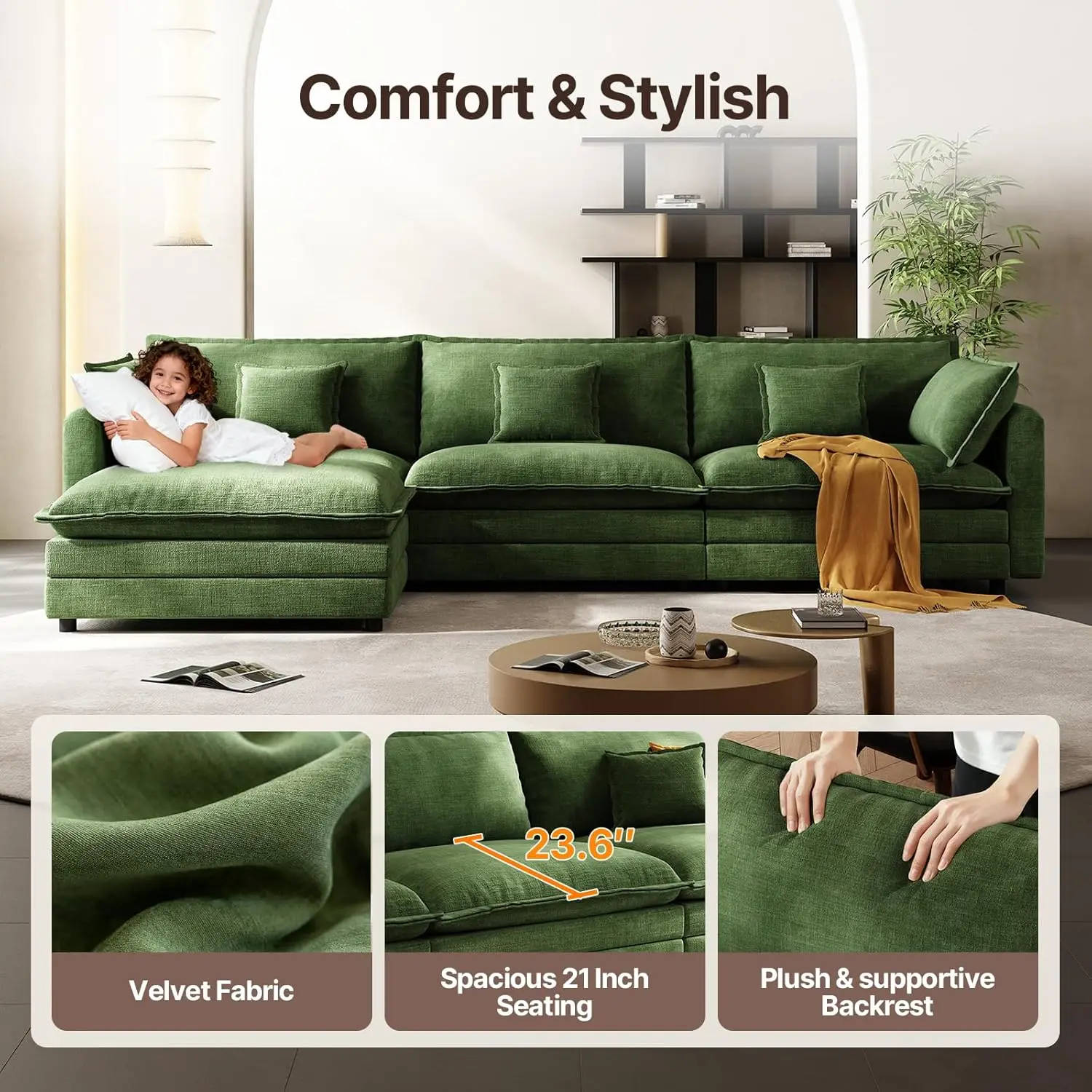 Thumbnail 3 - #12 Modular Sectional Sofas Sale
