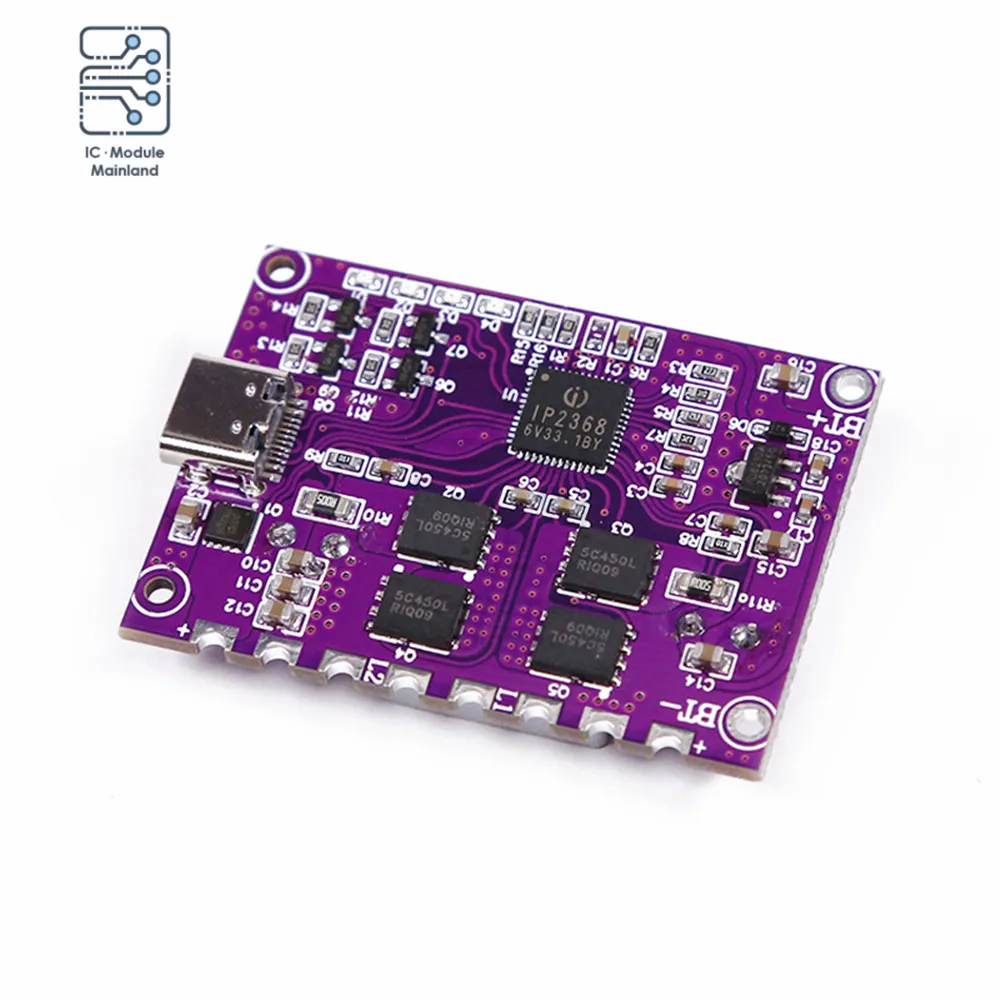 IP2368 Bidirectional High Power TYPE-C Interface Charging Module Kit 100w Lift Voltage Fast Charging Module