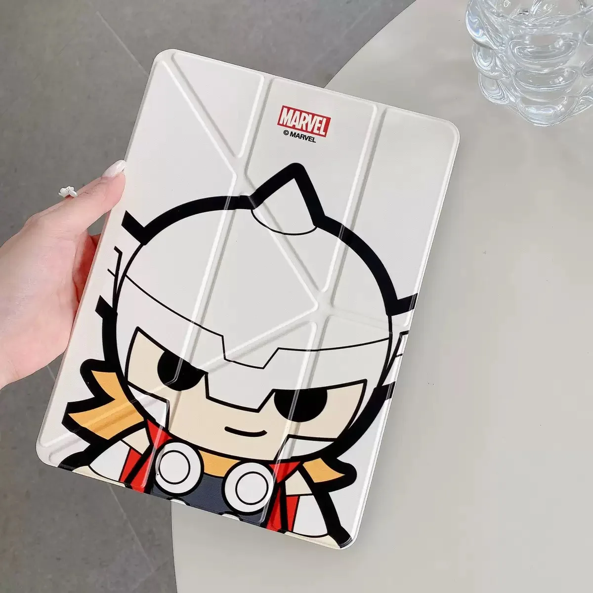 Marvel homem de ferro tablet capa protetora para ipad ar 4 5 ipad 10.2 8th 9th caso ipad pro11 mini 6 7 8.3 polegadas modelos y-suporte capa