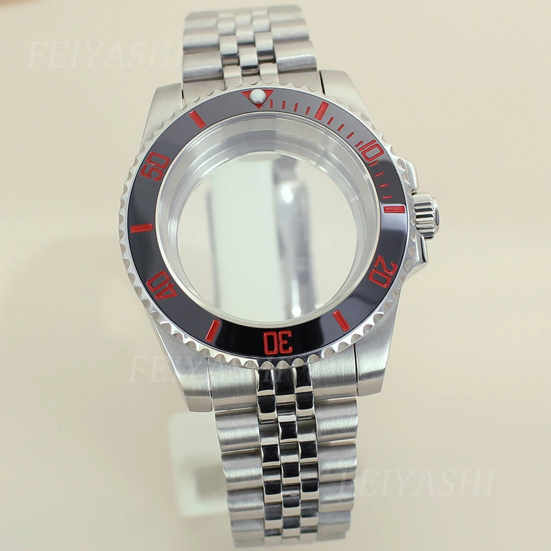 

40mm Watch Case 316L Stainless Steel 20mm Strap For Seiko NH35 NH34 NH36 NH38 Miyota 8215 ETA 2824 Movement 28.5mm Dial Hot Sale