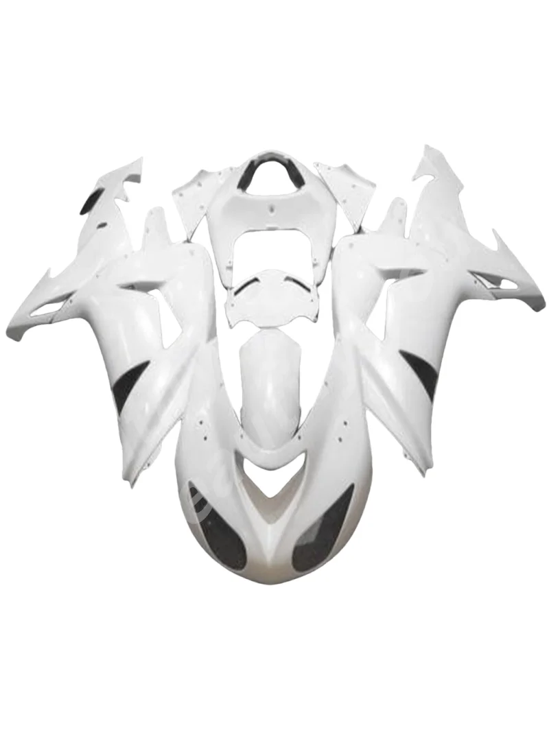 

New ABS Plastic Shell Motorcycle Fairing kit Fit For kawasaki Ninja ZX10R 2006 2007 06 07 10R ZX-10R zx-10 whole white bodywork