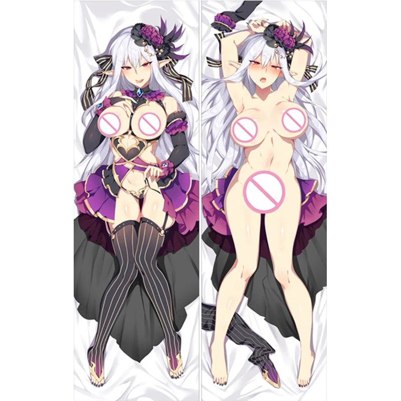 Anime Sexy Mature Women Dakimakura Pillow Cover The Royal Elder Sister Characters Long Life Size Hugging Body Pillowcase