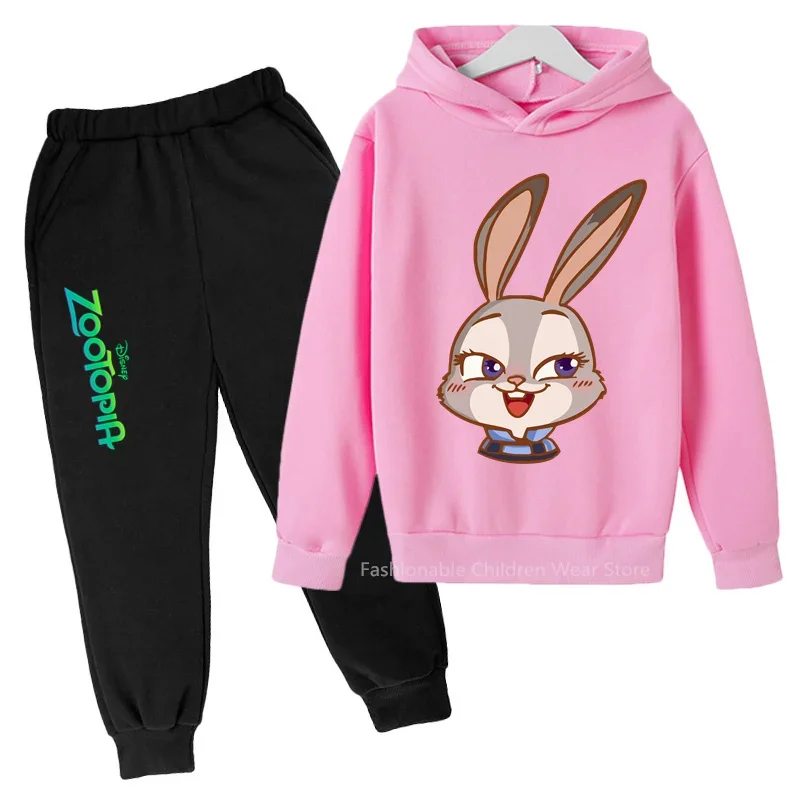 

Lovely Disney Zootopia Hoodie and Pants for Kids - Stylish and Functional for Boys and Girls' Casual Wear in Autumn and Spring