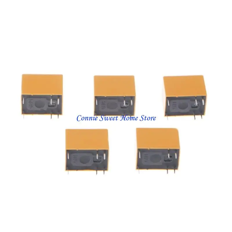 LXAF 5 Pcs 12V HK4100F-DC12V-SHG 6 Pins 3A 250V AC 30V for DC