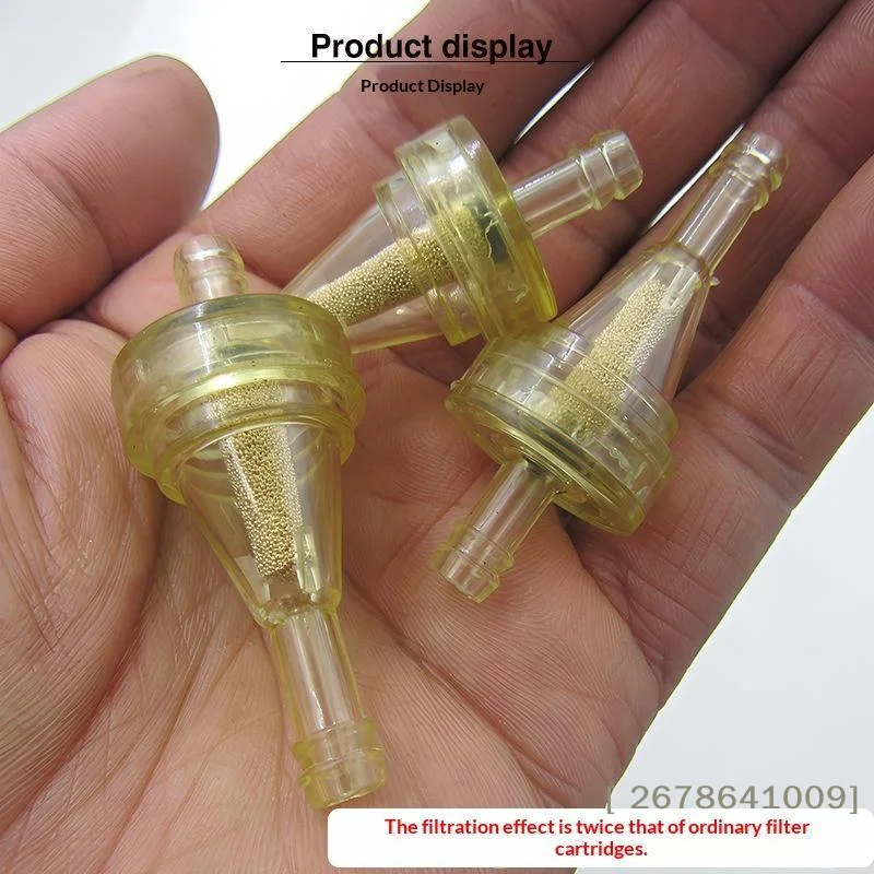 ✔Small Engine Fuel Filter 1/4 Inline Fuel Filter For Gas Engine ATV Dirt Bike Motorcycle Go Kart UTV Snowmobile view 2