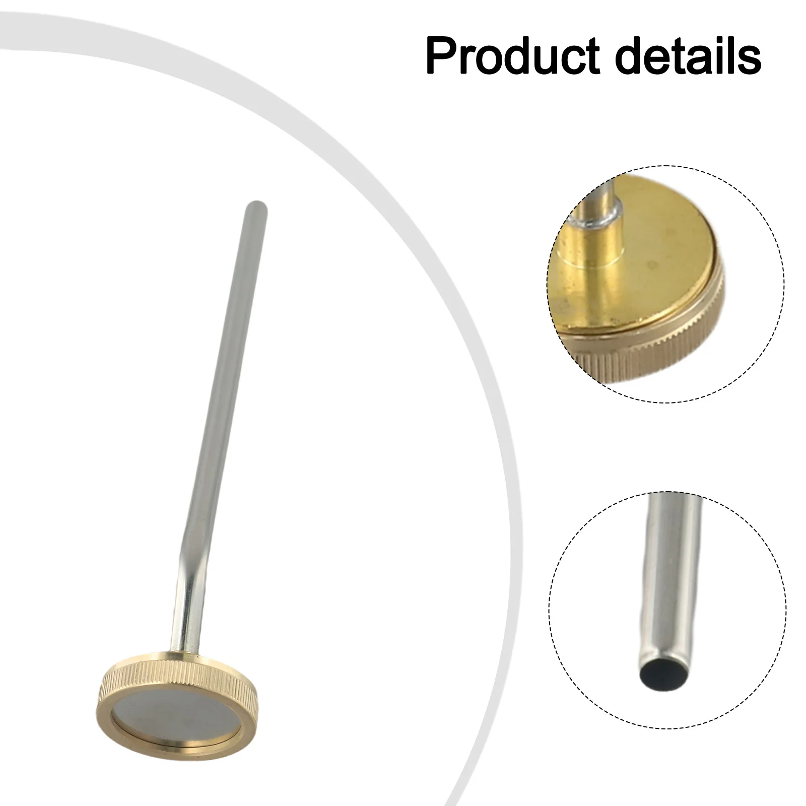 

Stainless Steel Sprayer Electric Watering Can Head Garden Use Long-lasting Use Quick Installation Compact Size