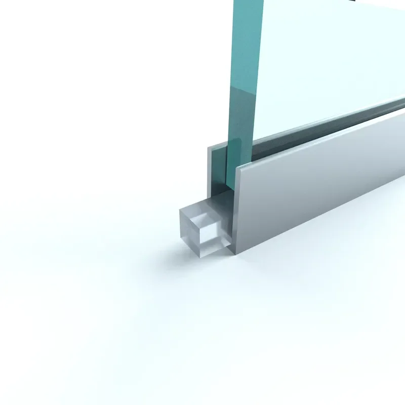 for Door and Window Accessories Soft Material Transparent PVC Setting Block Custom Size and Use Block