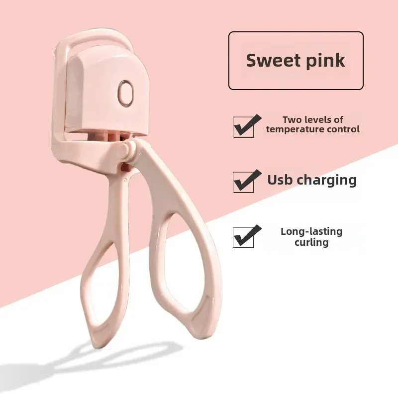 Lasting Lash Curler Tool Naturally Curled Electric Eyelash Curler Intelligent Temperature Control Styling Make Up Eyelashes Curl image 5