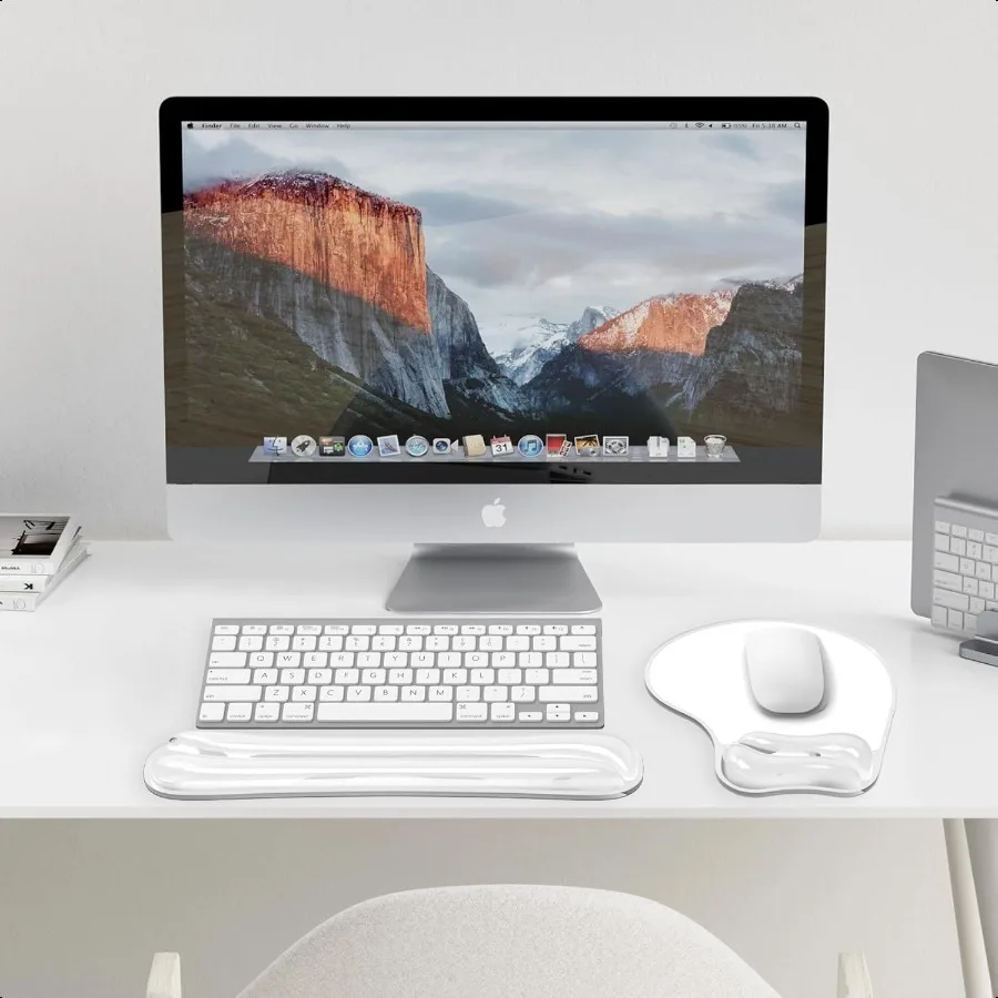 Gel Mouse pad Keyboard Wrist Rest Set Ergonomic Keyboard and Mousepad with Wrist port Keyboards Wrist Rest Computer Keyboards P