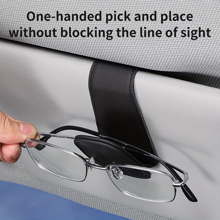 

Car Glasses Clip Universal Car Sunglasses Ticket Storage Clip Anti slip and Scratch resistant Car Scratchless Storage Artifact