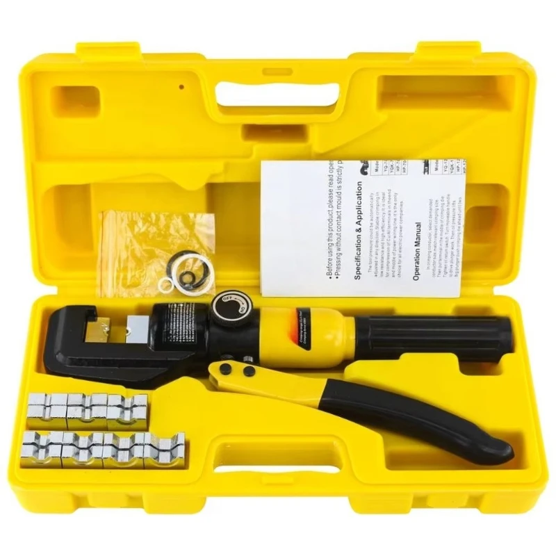 

Zc1-4-70mm ² Manual high-pressure hose cable connection plate crimping tool hydraulic tool