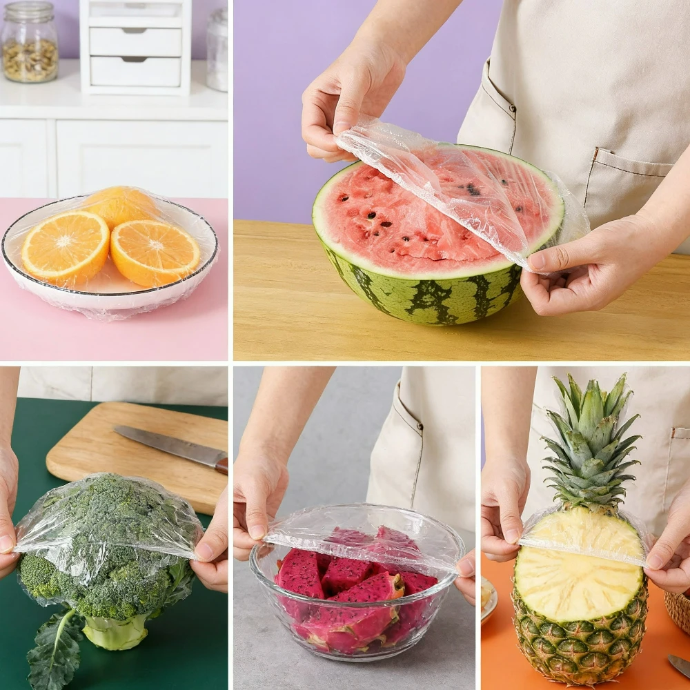 Silicone Stretch Lid - Multi-size Reusable Food Grade Silicone Stretch