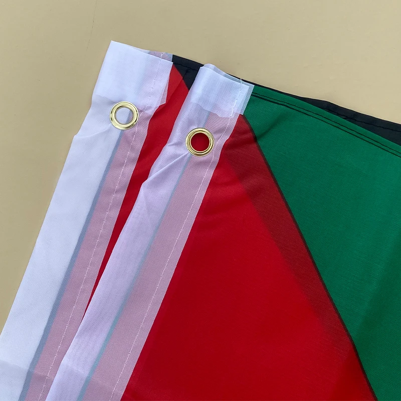 Eoodlove FLAG 90 * 150cm Large Palestinian Flag Hanging High Quality Polyester Palestinian Banner