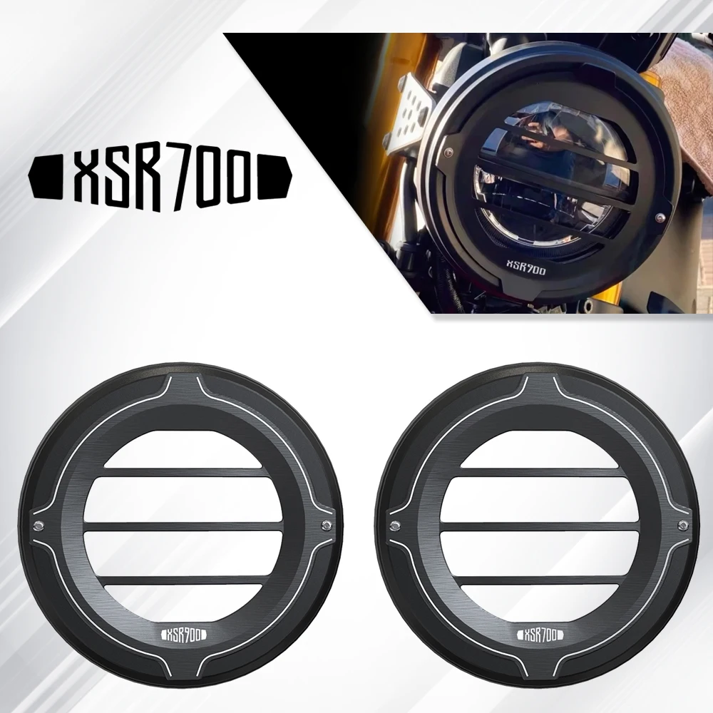 

Motorcycle Accessories Headlight Guard Grille Cover Protection For Yamaha XSR700 XSR 700 XSR900 XSR 900 2022 2023 2024 2025 2026