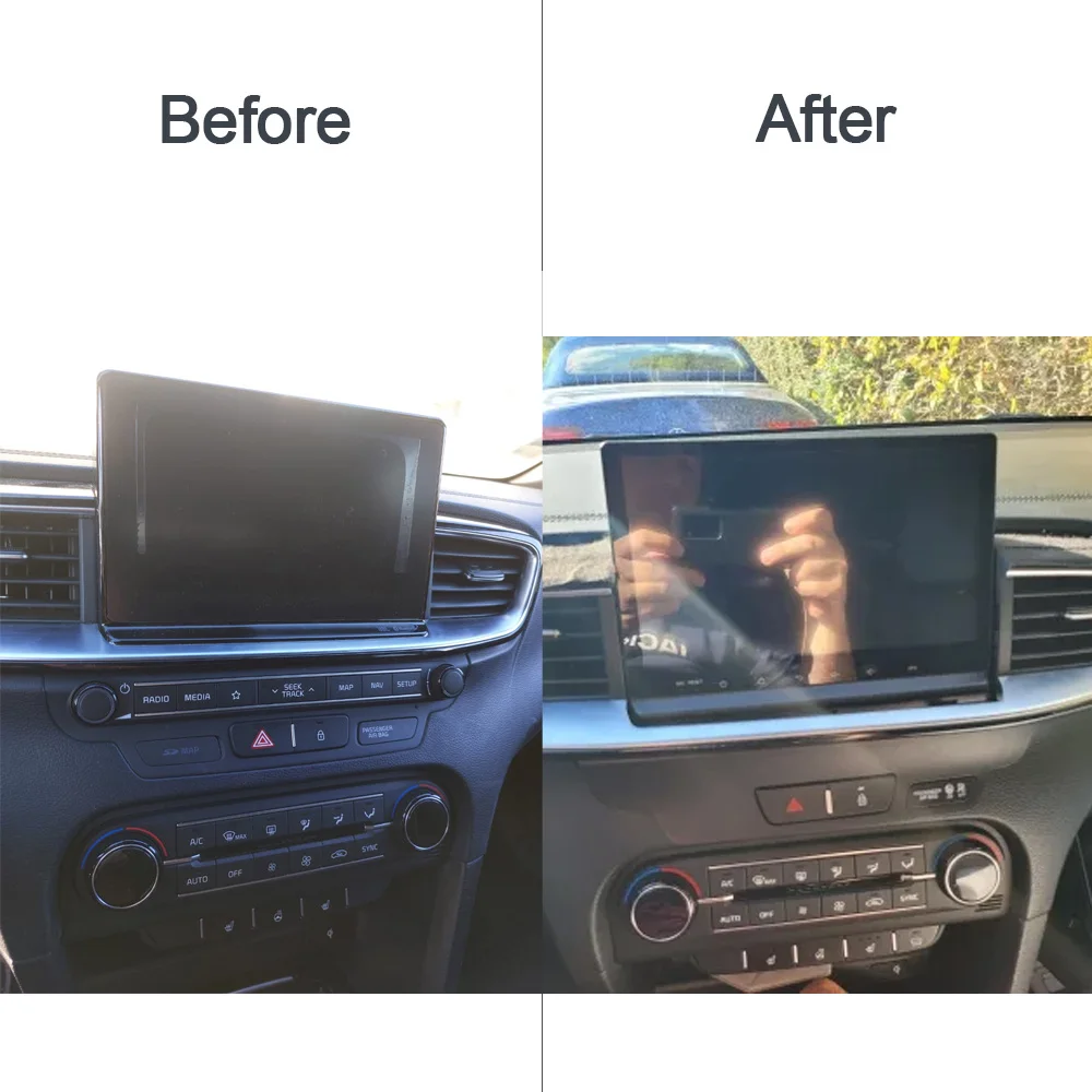 IPS DSP Wireless Carplay Auto Android 13.0 8G+256G 8Core Car Player GPS Map Navigation Radio Wifi 2 Din For KIA CEED 2019 2020