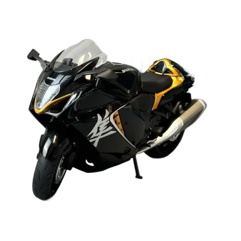 1/9 Suzuki Hayabusa alloy motorcycle gift for boys, exquisite decoration in the living room