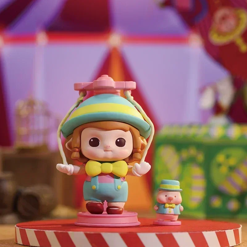 

Pop Mart Minico My Toy Party слепая коробка Guess Bag Mystery Box Toys Аниме Фигурка Кукла Симпатичные настольные украшения Подарочная коллекция