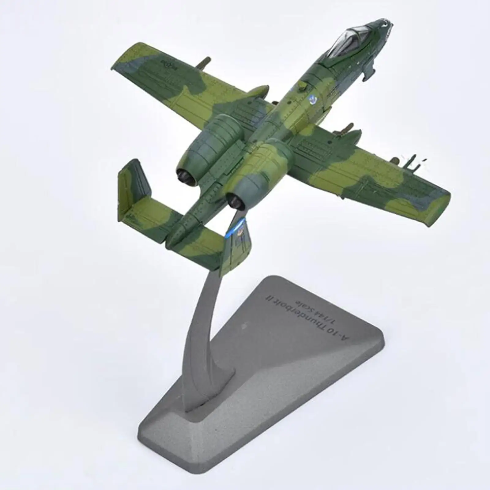 Modelo de avión de metal a escala 1:144 para sala de estar y dormitorio