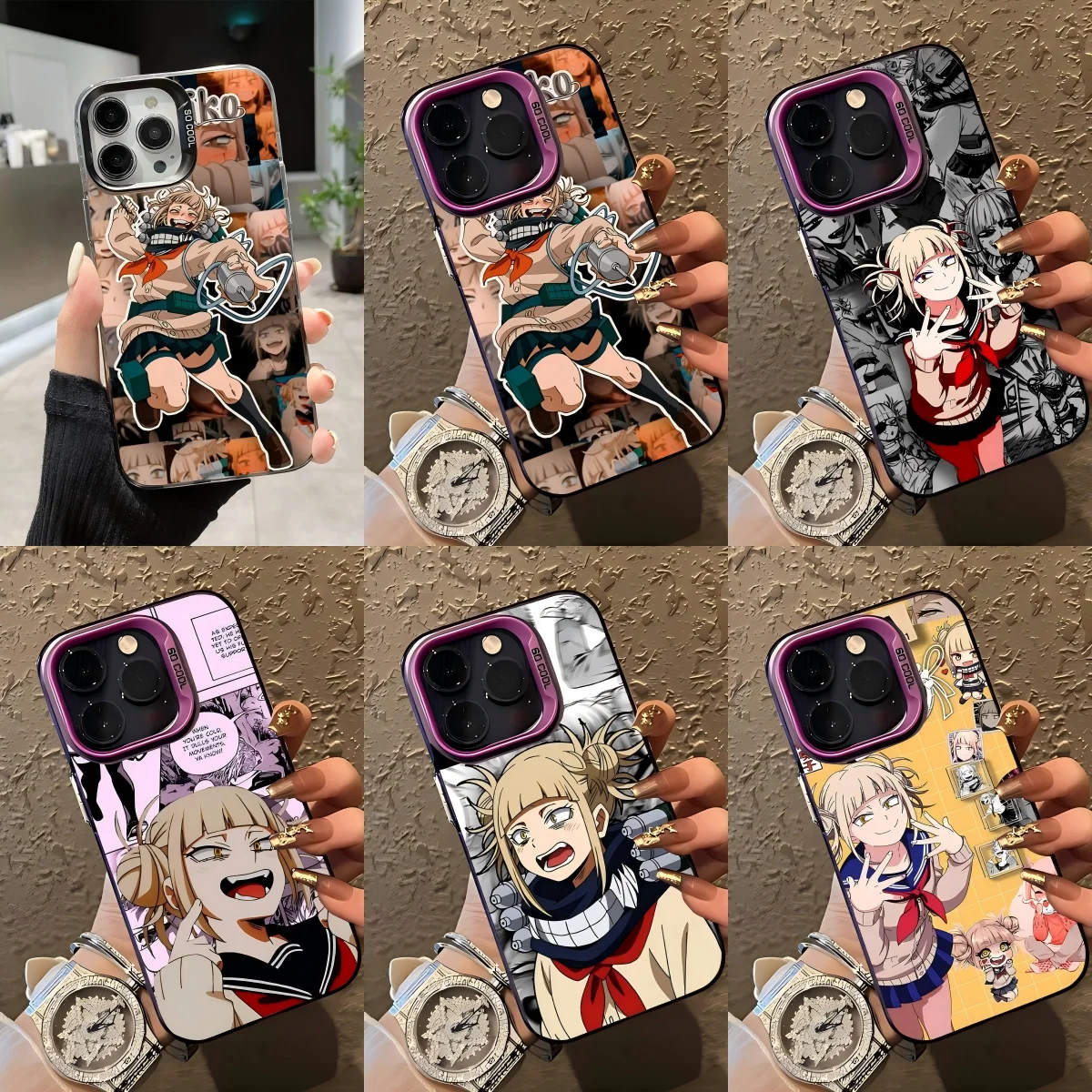 Cool Anime S-TogaS HimikoS Phone Case for Samsung Galaxy S26 S25 S24 S23 S22 S21 S20 Note20 FE Ultra Edge Plus 4G 5G Matte Cover