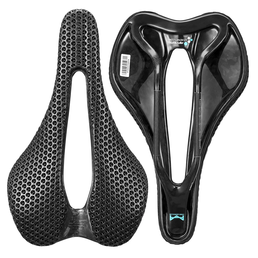 2026 RYET 3D Printed Bike Saddle 145/150mm Super Light Carbon Road MTB Seat Parts Racing Bicycle Seating Cushion Cycling Parts