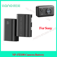 LLANO NP-FZ100 Camera Battery Charging Box For Sony a7m4 for Sony a7m3 A7c A7R3 A7R4 7RM3 A9M2 DSLR Fast Charging Case Power Kit