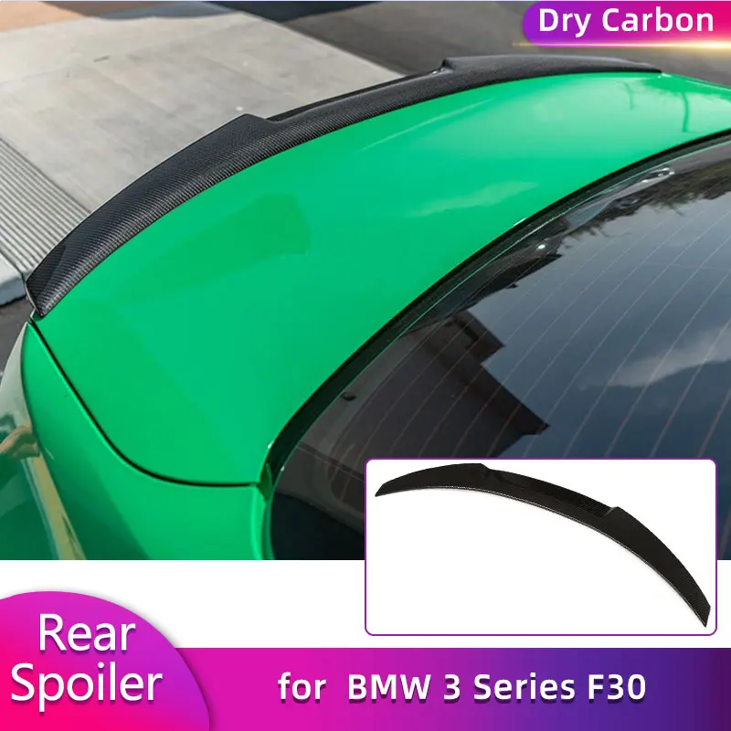 Prepreg Dry Carbon Rear Trunk Spoiler Wings for BMW 3 Series F30 Sedan 2012-2019 Car Racing Rear Spoiler Boot Wing Lip Body Kit